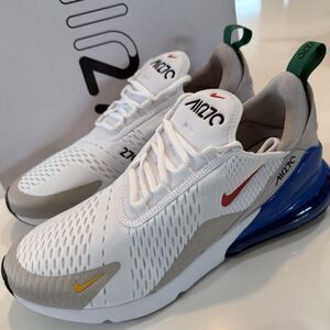 Nike Air Max 270 White Game Royal (DV3731-100) Men's Size 12 Brand New